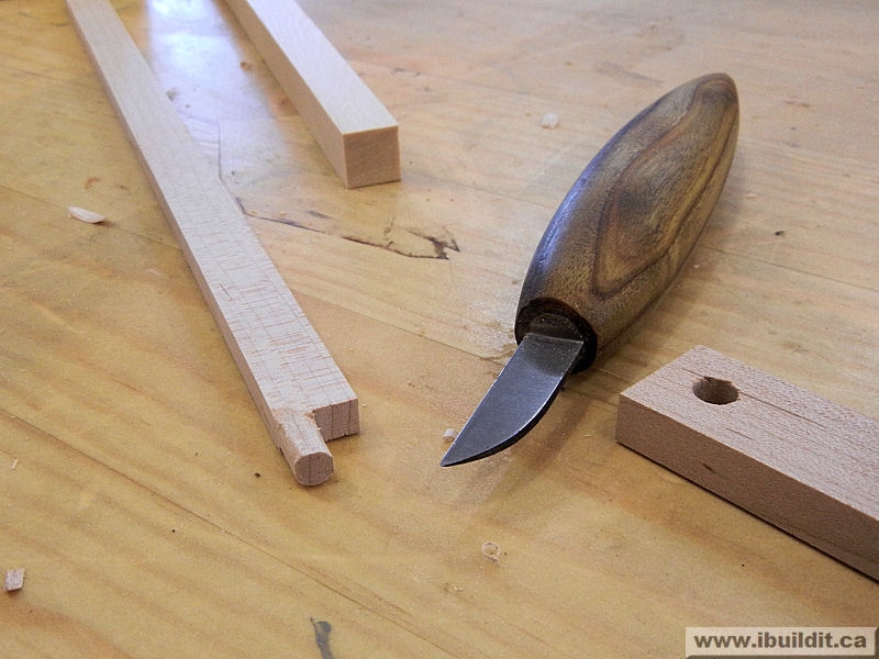 rounded pins for wooden hinges